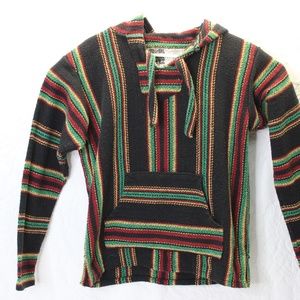 Rasta Hoodie Size Small